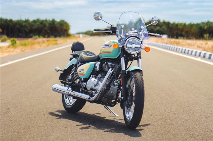 The Meteor Aurora is the most affordable Royal Enfield on sale today with an LED headlight.